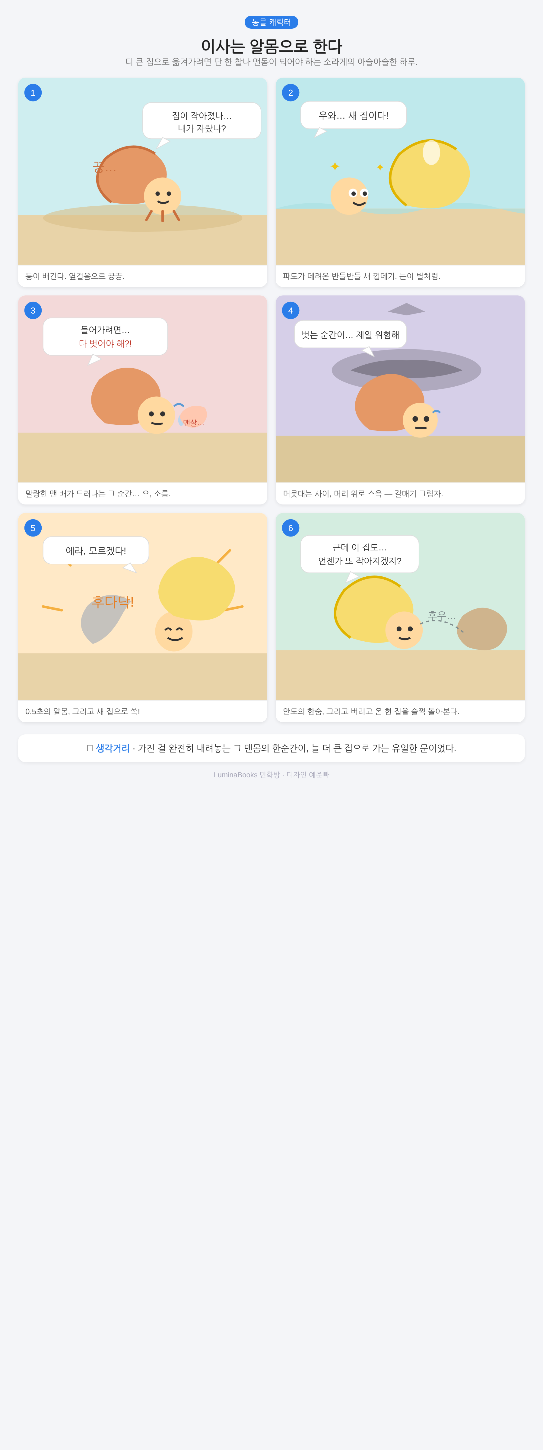 이사는 알몸으로 한다